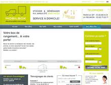 Tablet Screenshot of mobilbox.fr